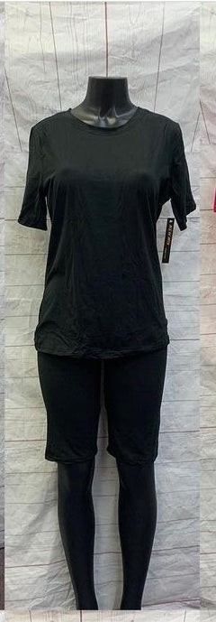 Sexy solid two piece set